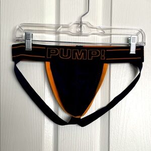 NWOT - Orange and Black Jock Strap